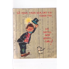 Fdselsdagshilsen - Foldeudkort