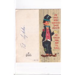 Fdselsdagshilsen - Foldeudkort