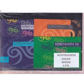 Receptkuverter - Svalen Apotek - 4 Stk.