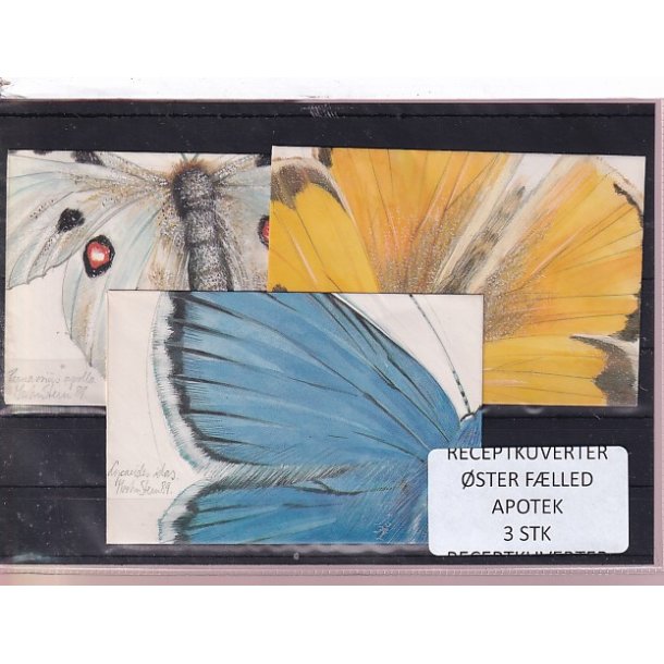 Receptkuverter - �ster F�lled Apotek - 3 Stk.