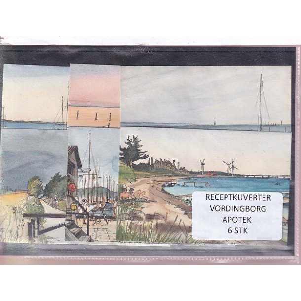 Receptkuverter - Vordingborg Apotek - 6 Stk.