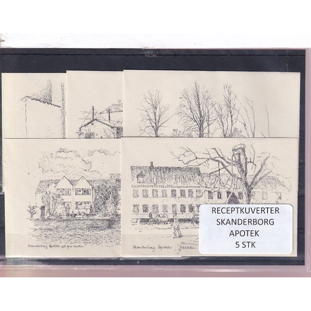Receptkuverter - Skanderborg Apotek - 5 Stk.