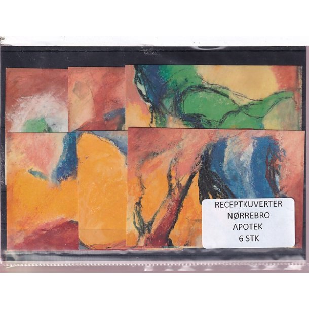 Receptkuverter - N�rrebro Apotek - 6 Stk.