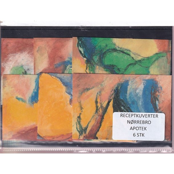 Receptkuverter - N�rrebro Apotek - 6 Stk.