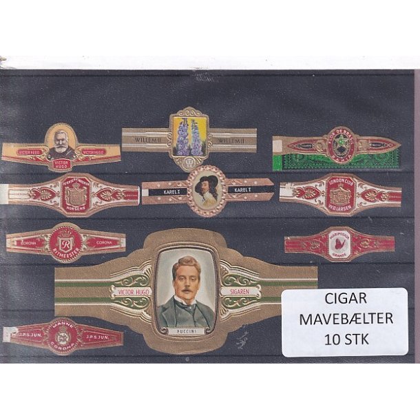 Cigarmaveb�lter - 10 Stk.