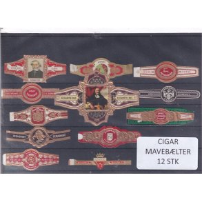Cigarmaveb�lter - 12 Stk.