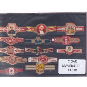 Cigarmaveb�lter - 13 Stk.