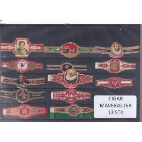 Cigarmaveb�lter - 13 Stk.