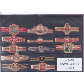 Cigarmaveb�lter - 13 Stk.