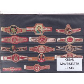 Cigarmaveb�lter - 14 Stk.