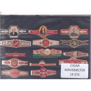 Cigarmaveb�lter - 14 Stk.