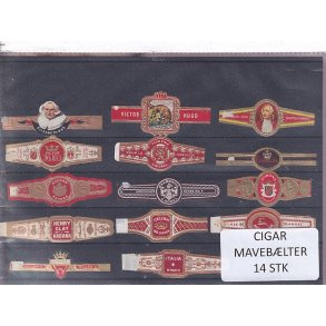 Cigarmaveb�lter - 14 Stk.