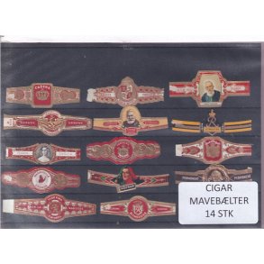 Cigarmaveb�lter - 14 Stk.