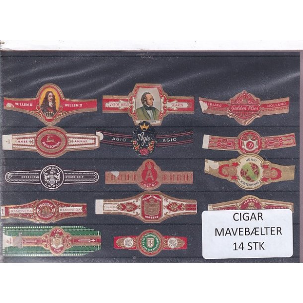 Cigarmaveb�lter - 14 Stk.