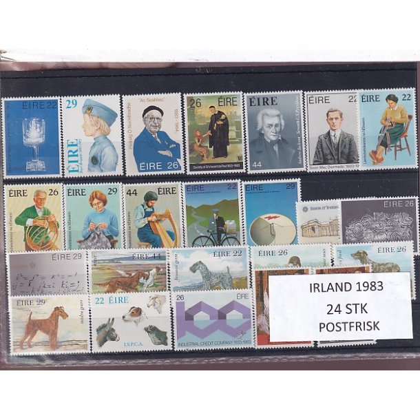 Irland - 1983 - Komplet - Postfrisk