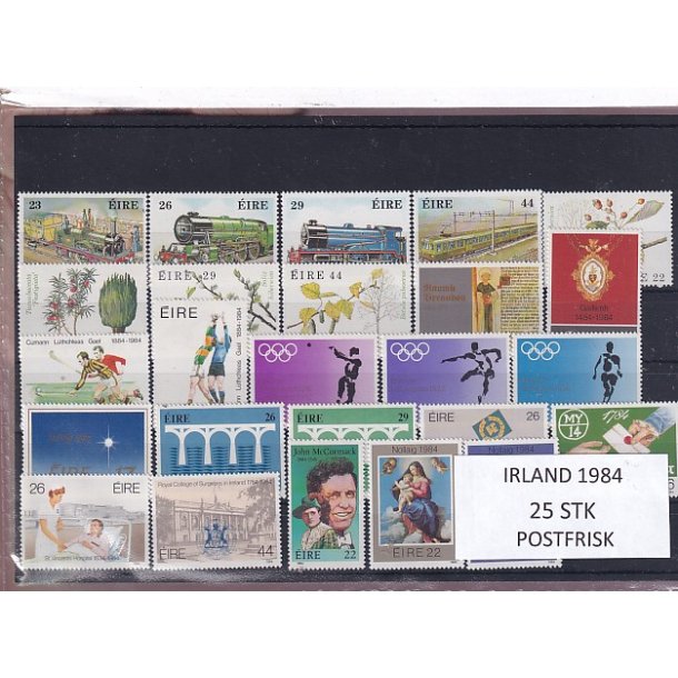 Irland - 1984 - Komplet - Postfrisk