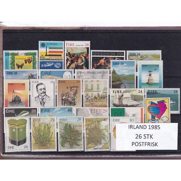 Irland - 1985 - Komplet - Postfrisk
