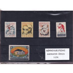 B�rnehj�lpsdag M�rkater - Aarhus - 5 Stk.