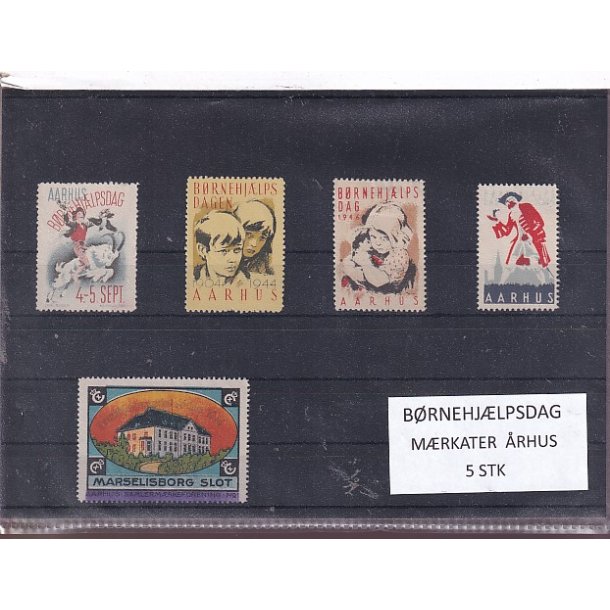 B�rnehj�lpsdag M�rkater - Aarhus - 5 Stk.