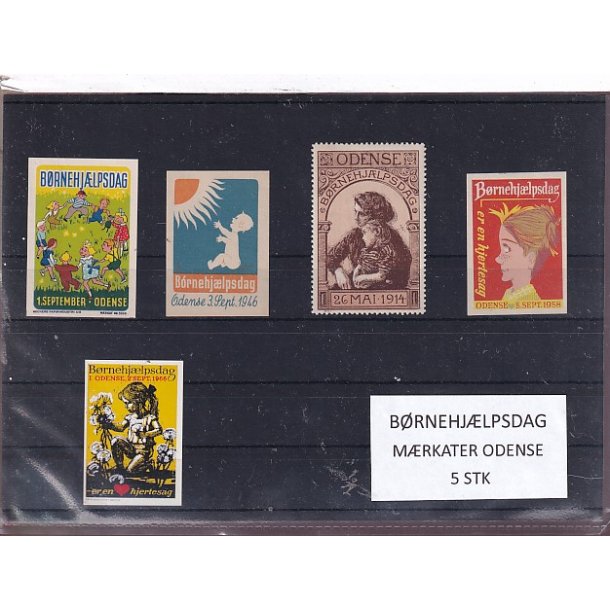 B�rnehj�lpsdag M�rkater - Odense - 5 Stk.