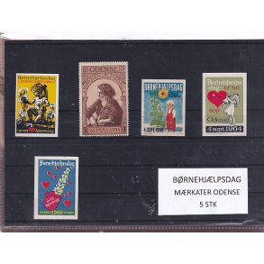 B�rnehj�lpsdag M�rkater - Odense - 5 Stk.