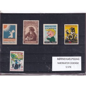 B�rnehj�lpsdag M�rkater - Odense - 5 Stk.