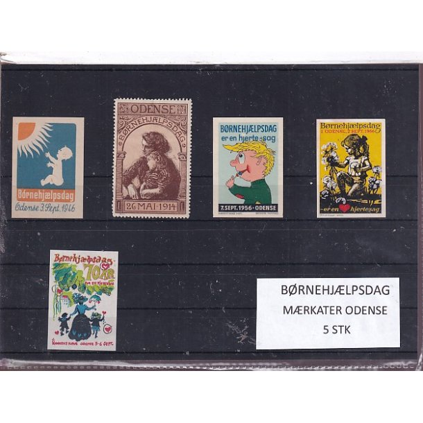 B�rnehj�lpsdag M�rkater - Odense - 5 Stk.