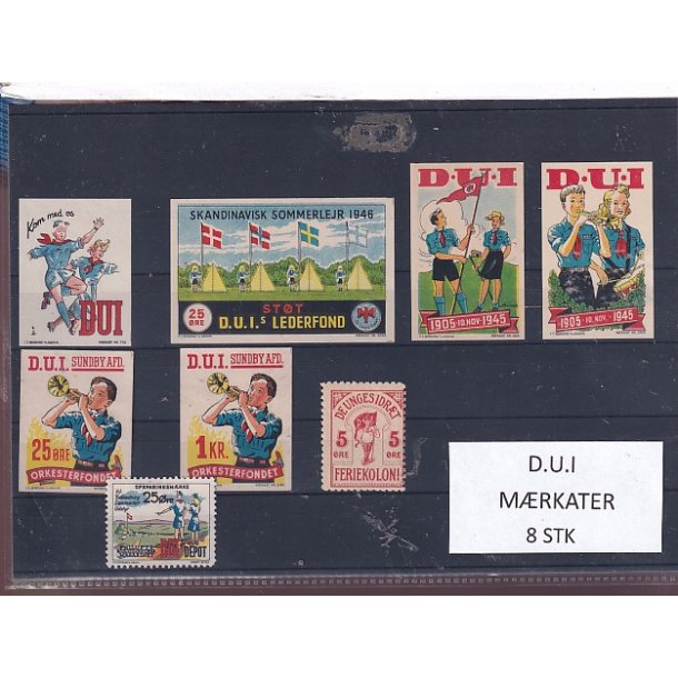 D.U.I. - M�rkater - 8 Stk.