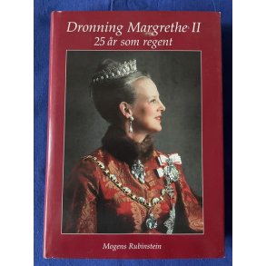 Dronning Margrethe II - 25 r som regent - Mntnergrden 1996 - Ny