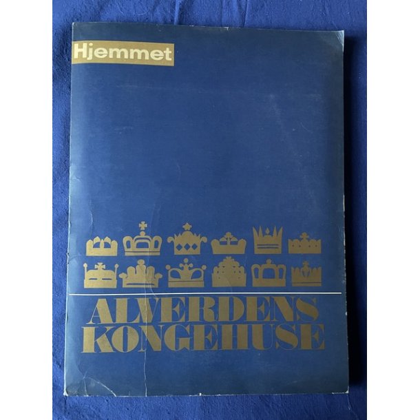 Alverdens Kongehuse - Royal Samlemappe med Forsider m.m. - Hfte - Pn
