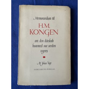 Memorandum til H.M. Kongen - Samlerens Forlag 1961 - Pn