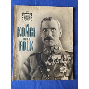 En Konge et Folk  - Berlingske 1937 - Hfte - Slidt Forside