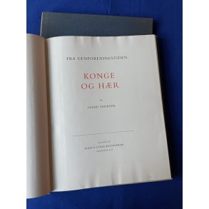 Fra Genforeningstiden - Konge og Hr - Bianco Luno 1952 - Bog og Kasette - Pn