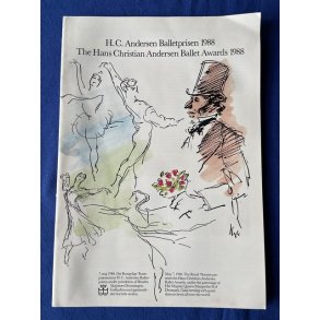 H.C. Andersen Balletprisen 1988 - Det Kongelige Teater - Program A4 - Pn