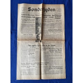 Avis - Snderjyden - 7. Maj 1945 - Ministeriet har begyndt Arbejdet.
