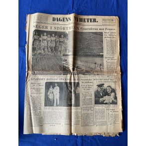 Avis - Dagens Nyheter (Sverige)  - 24. Juli 1939 - Generalerne mot Franco  ?