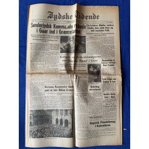 Avis - Jyske Tidende - 10. Maj 1945 - Snderjysk kommando rykker ?