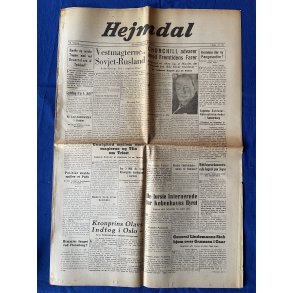 Avis - Heimdal - 14. Maj 1945 - Churchill advarer ?