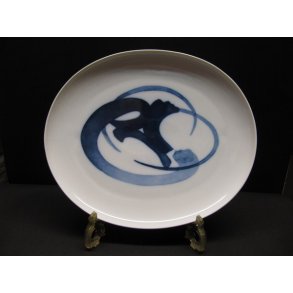 Bl� Koppel Stegefad 31 x26 cm. BG 420