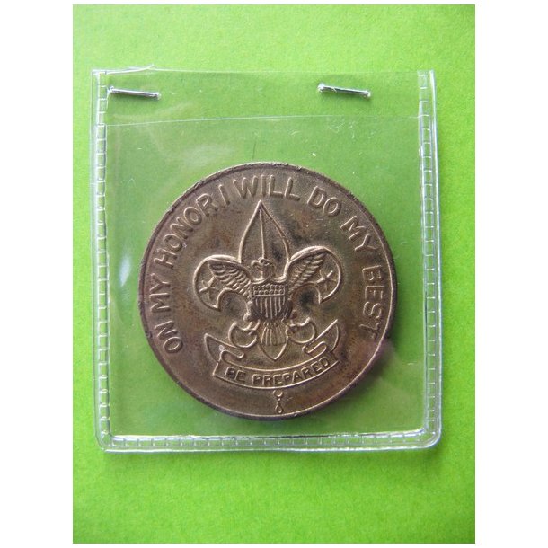 Spejdermedalje - On My Honor I Will Do My Best - Metal