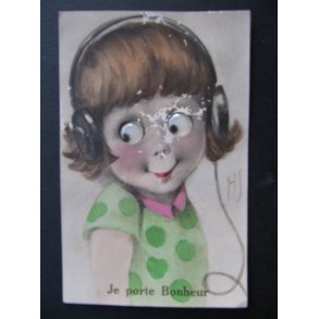 Rullejne - Pige - Je porte Bonheur - D.G.M. 902749 - Ubrugt