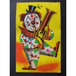 Rullejne - Klovn - Printed in Great Britain u/n  - Brugt