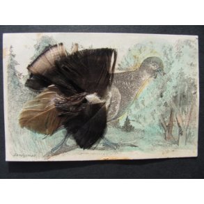 Fjer - Handgemalt - Ubrugt