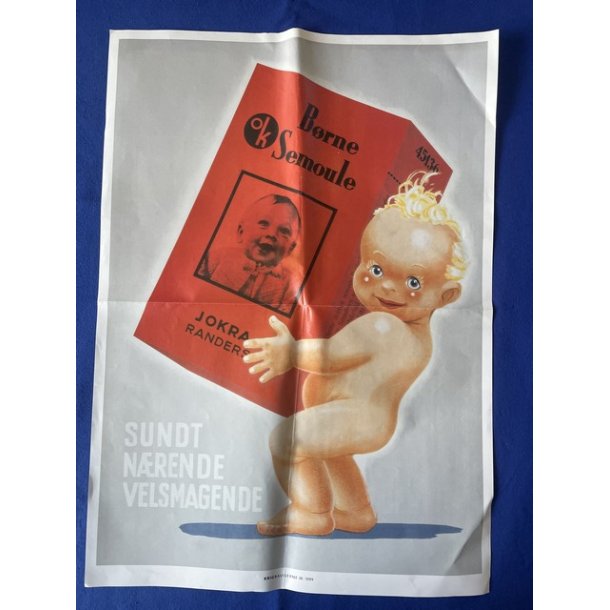 Plakat - KOPI -  Krigsaviserne 9. - 1999 - Brne Semoule