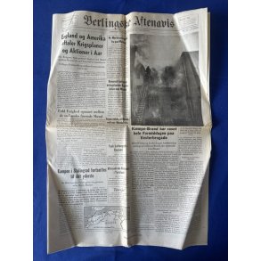 Avis - Berlingske Aftenavis - 27. Januar 1943 - England og Amerika aftaler Krigsplaner