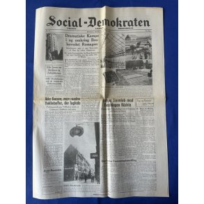Avis - Social Demokraten - 12. Marts 1945 - Dramatiske Kampe