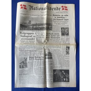 Avis - Nationaltidende - 2. Februar 1943 - Anholdelser i 