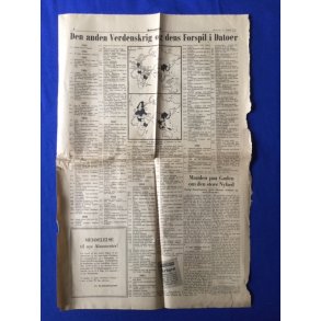 Side - Nationaltidende 11. August 1945 - Den anden Verdenskrig !