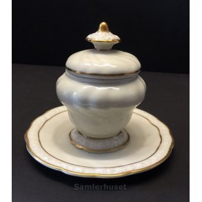 Edelweiss Sennepskrukke p Fod - 10x13 cm (hxb)