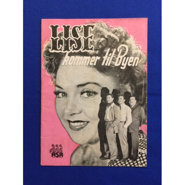Lise kommer til Byen - A5 - Foldet !